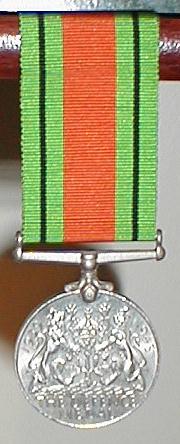 Arthur Reginald Pink's WWII Defense Medal